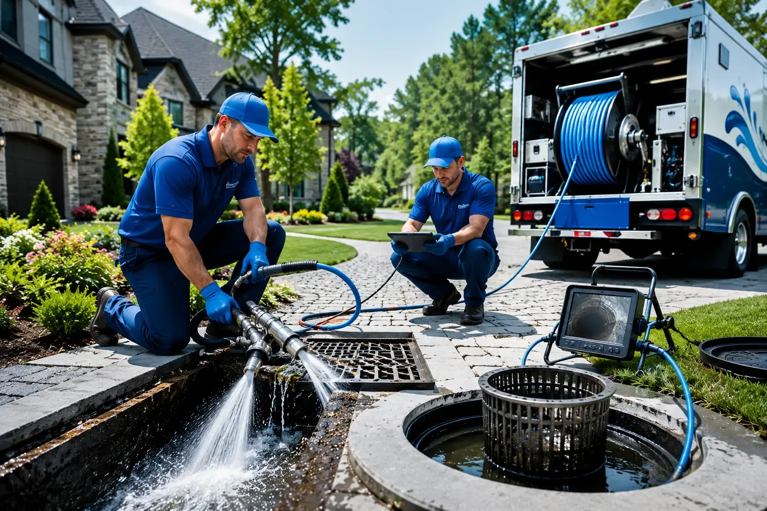 Local outdoor drain cleaning professionals in Burlingame, CA